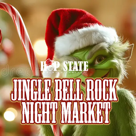 Jingle Bell Rock Holiday Night Market - December 12th.