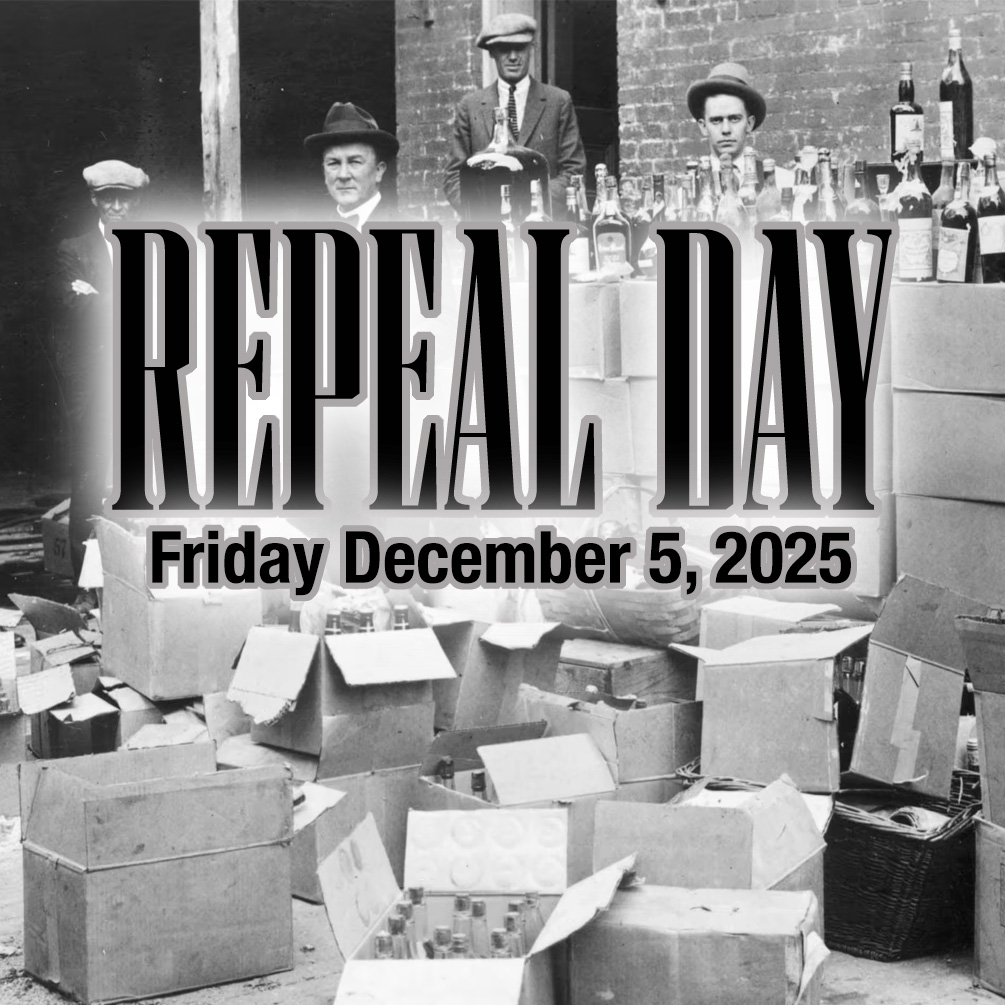 Repeal Day Celebration at Hop State Brewing – Friday, December 5th | 3PM – 10PM