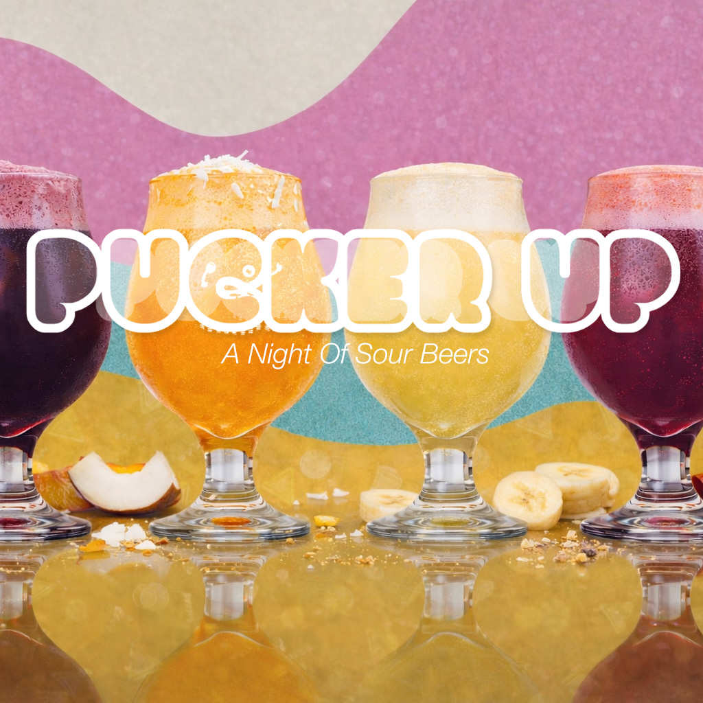 Hop State Brewing Pucker Up. Friday March 13, 2026