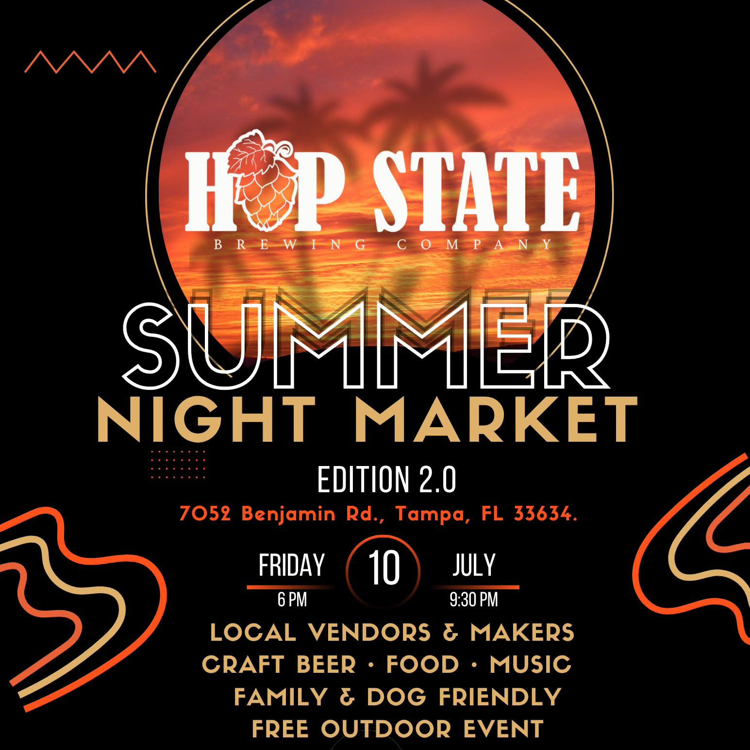 Hop State Brewing Summer Night Market 2.0