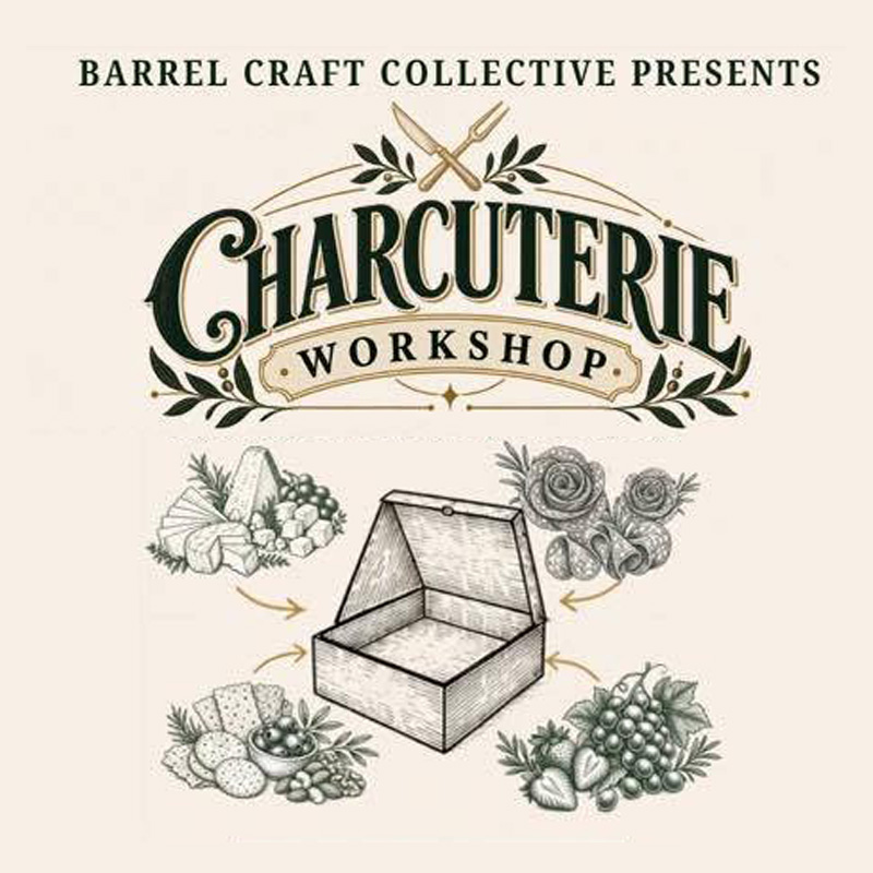 Charcuterie Workshop at Hop State Brewing September 24